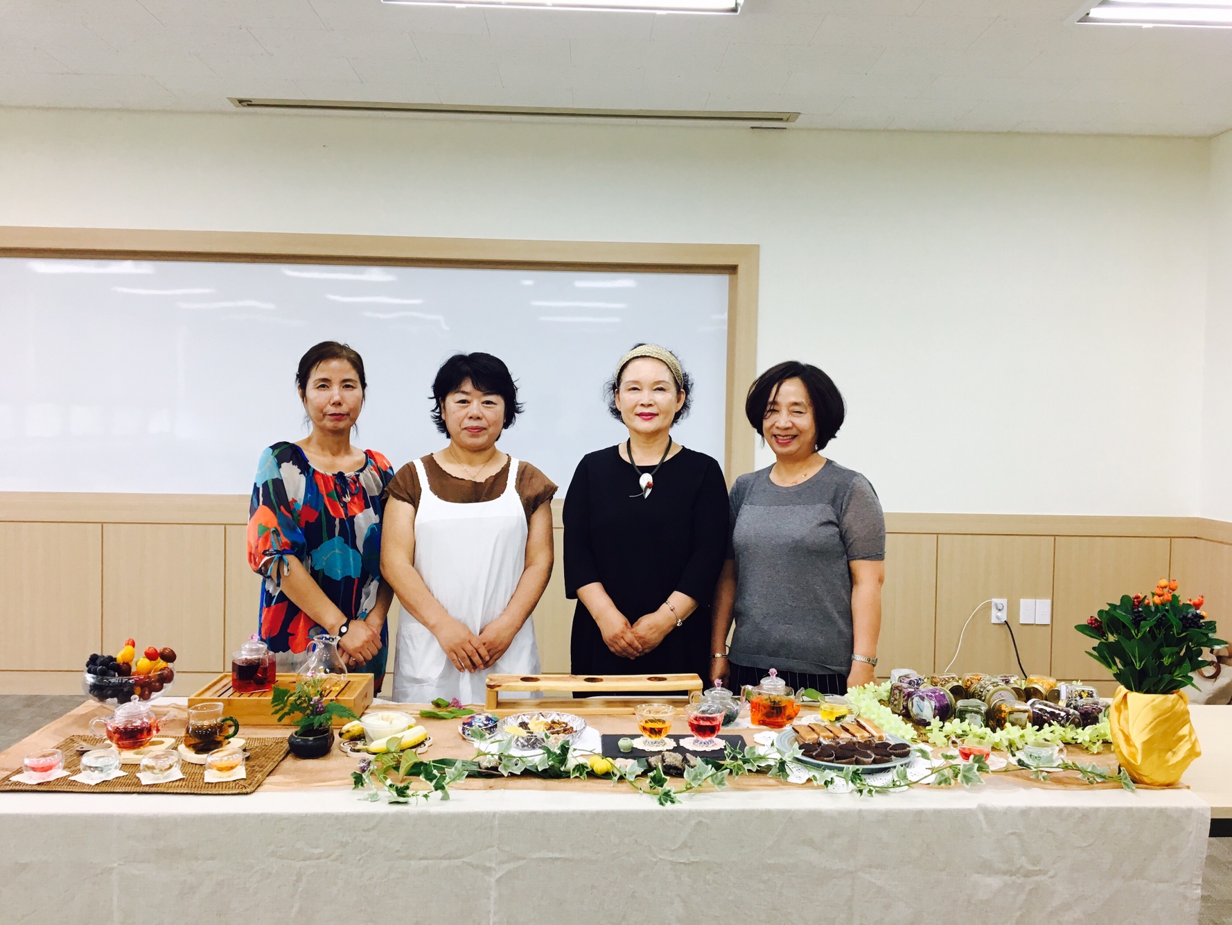 봄학기 한방 꽃차 소믈리에 과정